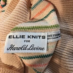 Vintage spotting knit sweater